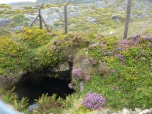 A disused mine shaft at Allihies